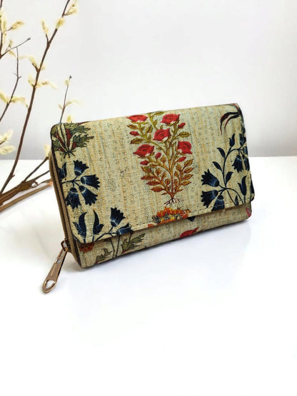 The Tussar 3-Fold Small Wallet