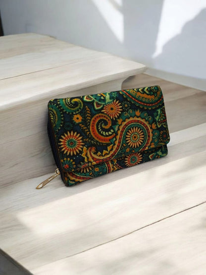 The Tussar 3-Fold Small Wallet