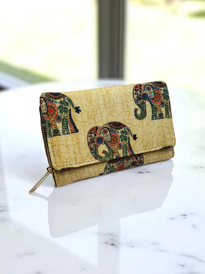 The Tussar 3-Fold Small Wallet