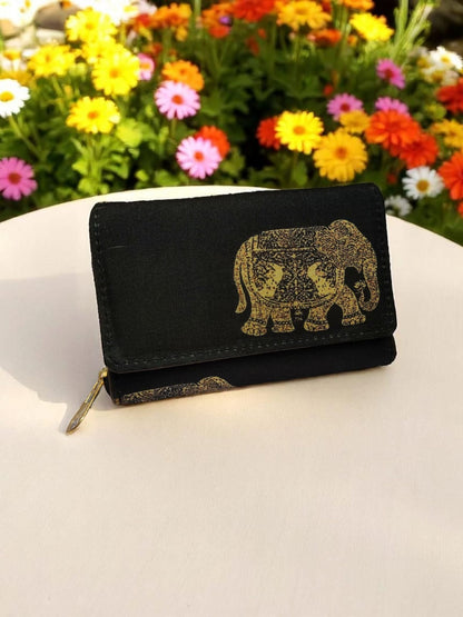 The Tussar 3-Fold Small Wallet