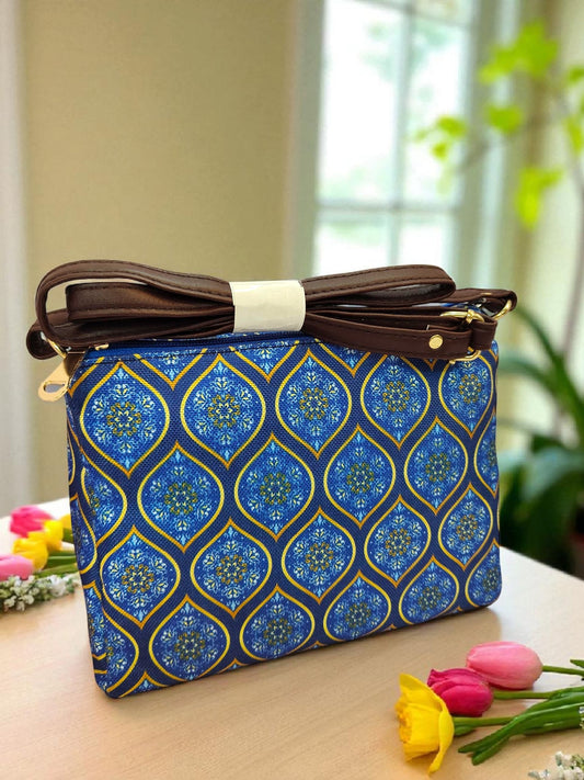 Tussar Sling - Small Double Zip