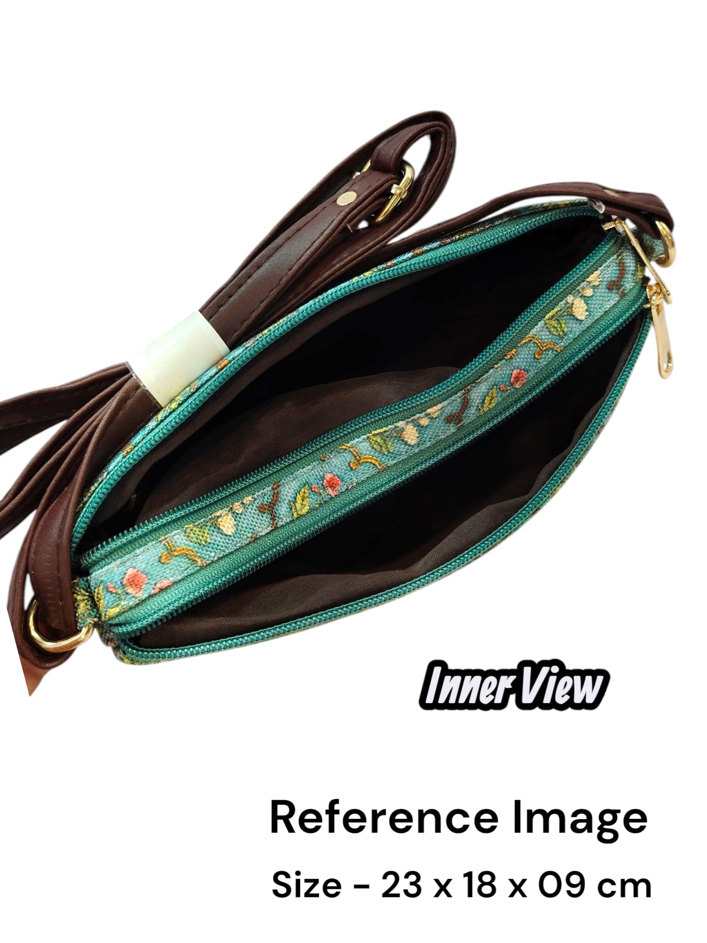 Tussar Sling - Small Double Zip