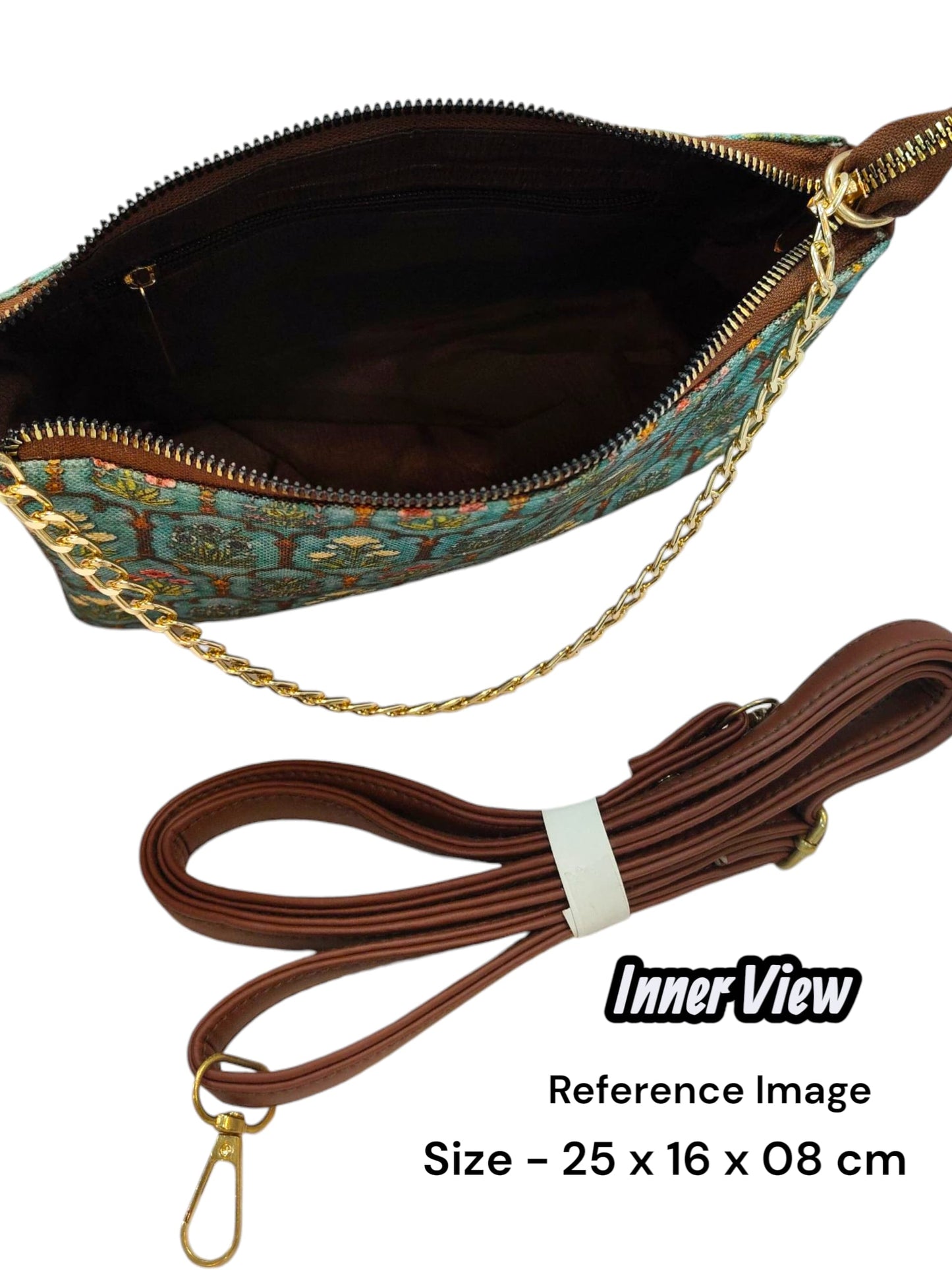 Tussar Sling - Single Zip Bigger Size