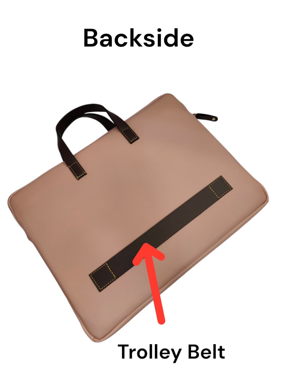 The Unisex Laptop Bags - Light Pink