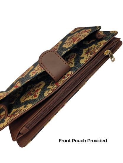 Tussar Wallet - Design 06