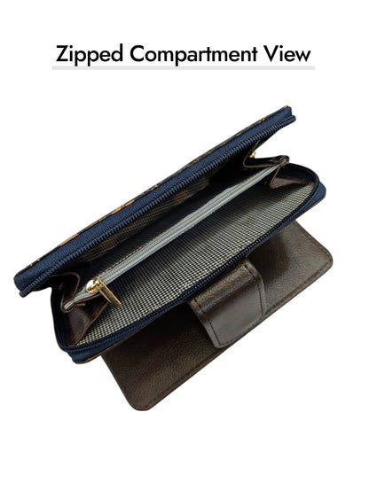 Tussar Wallet - Design 08