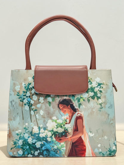 The Mono Flap Tote