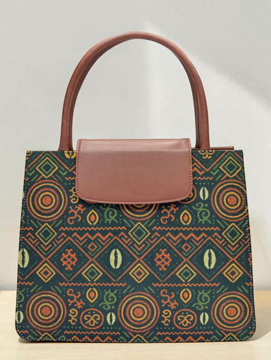 The Mono Flap Tote