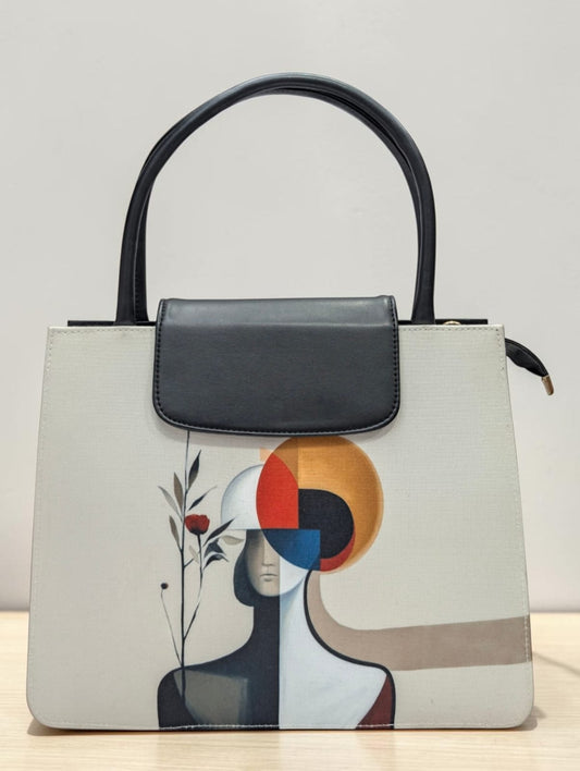 The Mono Flap Tote