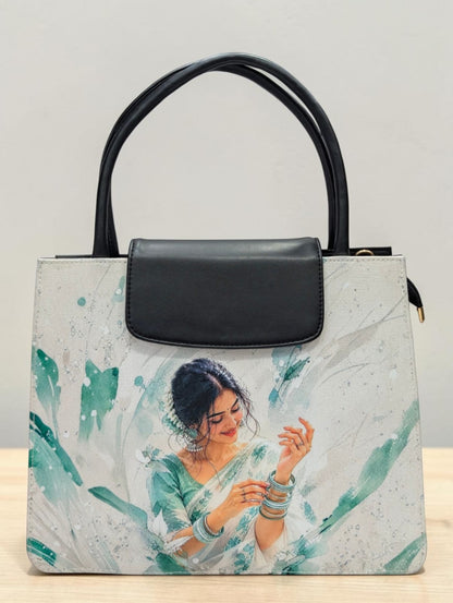 The Mono Flap Tote