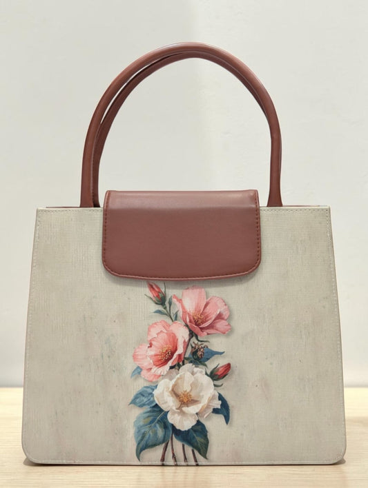 The Mono Flap Tote