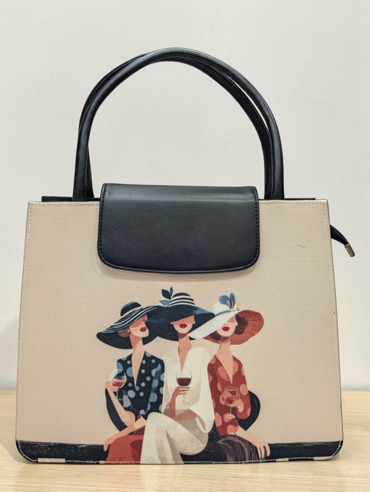 The Mono Flap Tote
