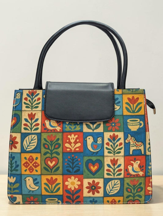 The Mono Flap Tote