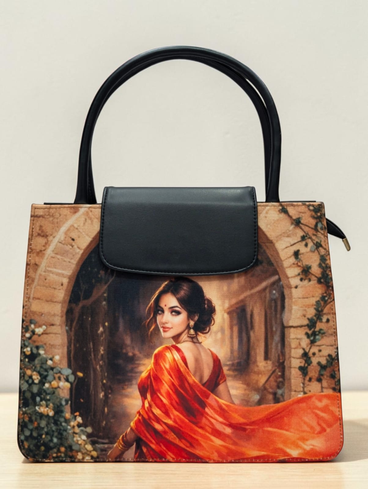 The Mono Flap Tote