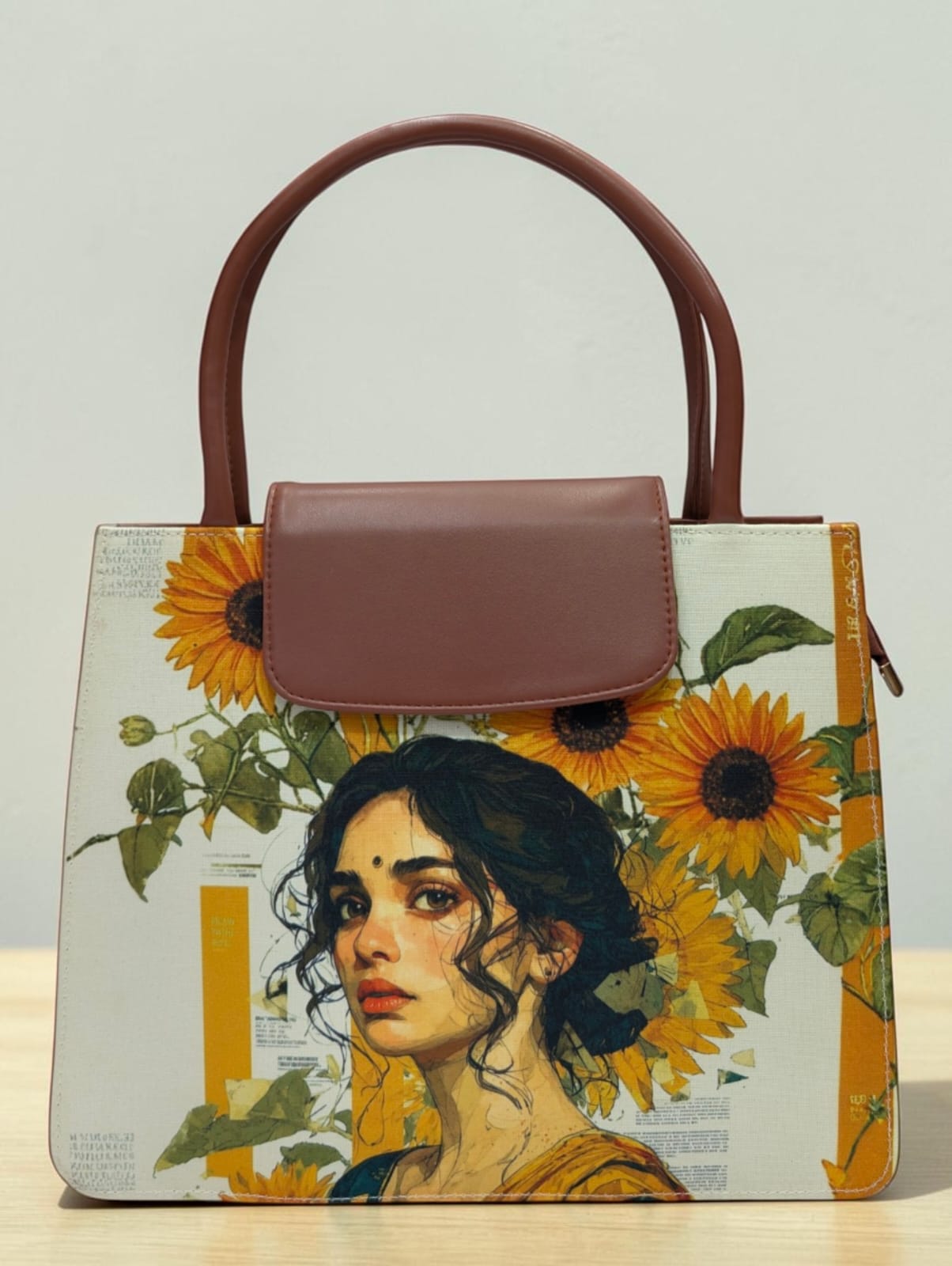 The Mono Flap Tote