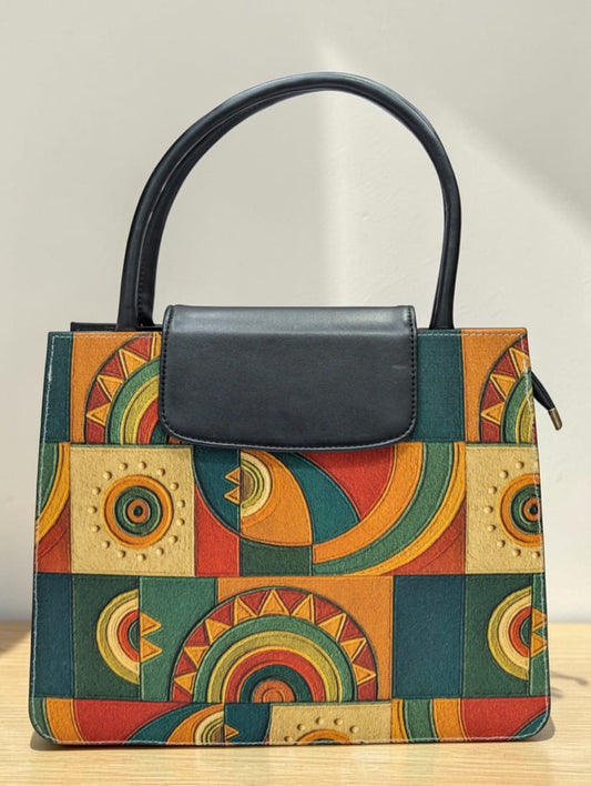 The Mono Flap Tote