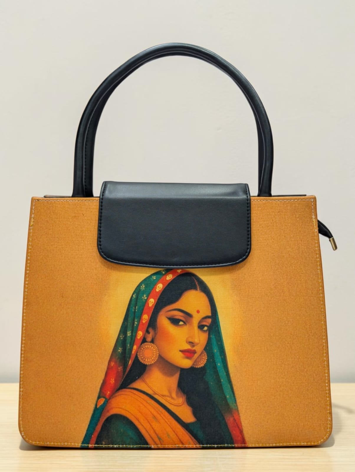 The Mono Flap Tote