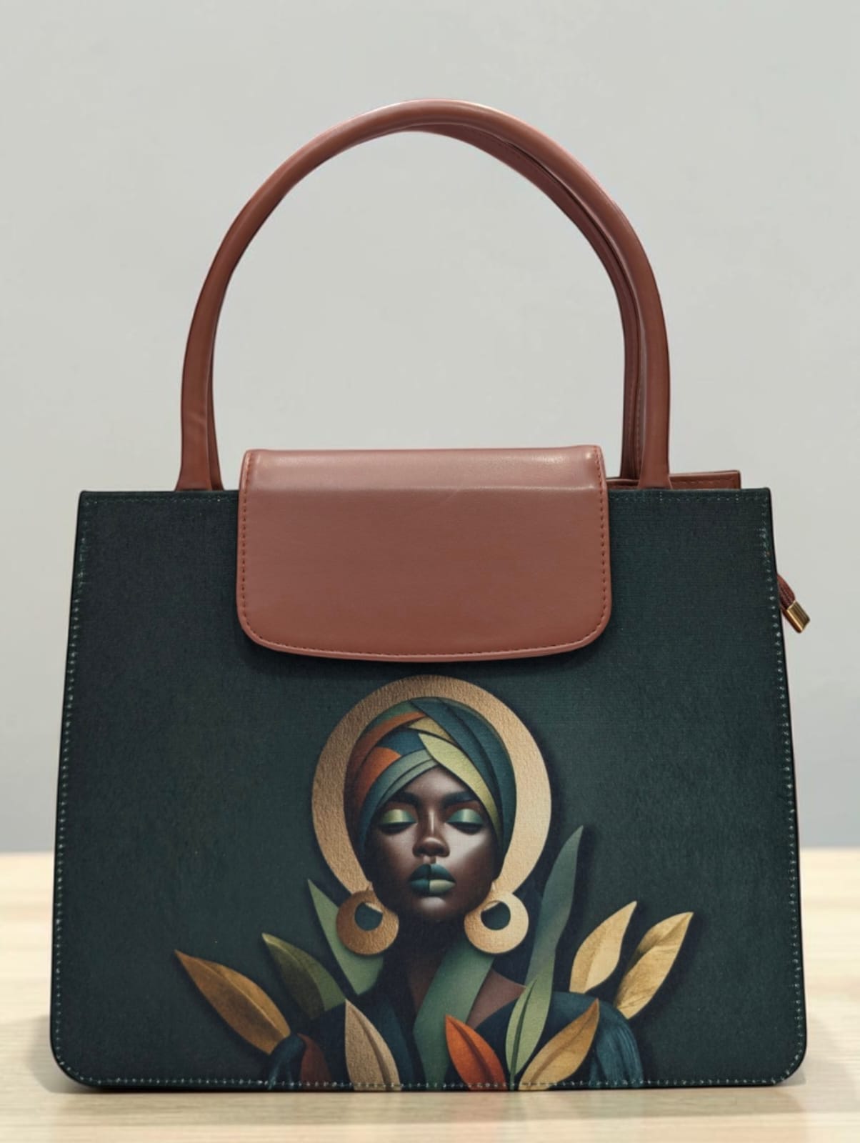 The Mono Flap Tote