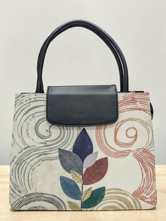The Mono Flap Tote