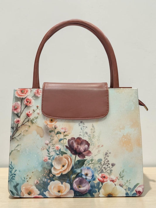 The Mono Flap Tote