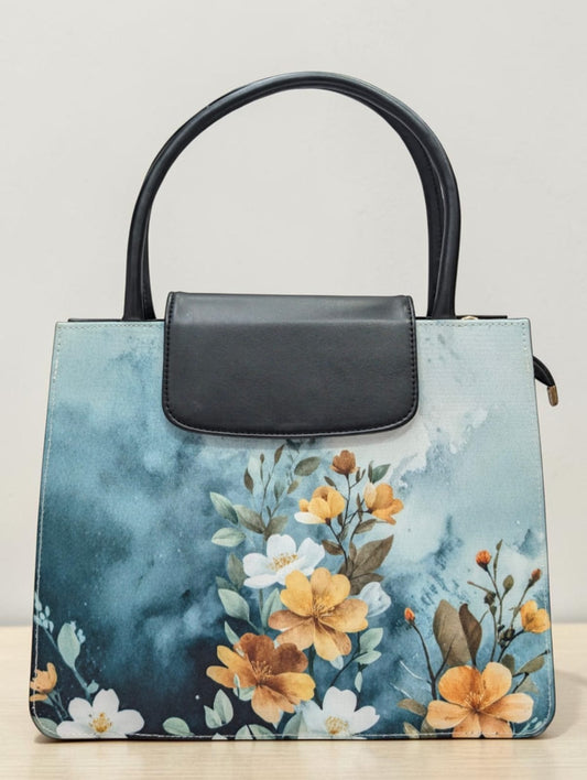 The Mono Flap Tote
