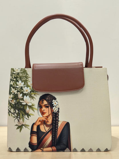 The Mono Flap Tote