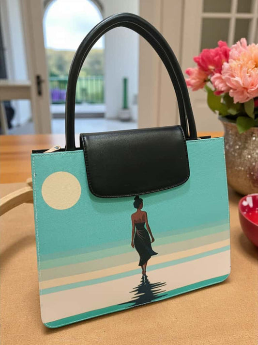 The Mono Flap Tote