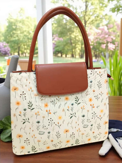 The Mono Flap Tote