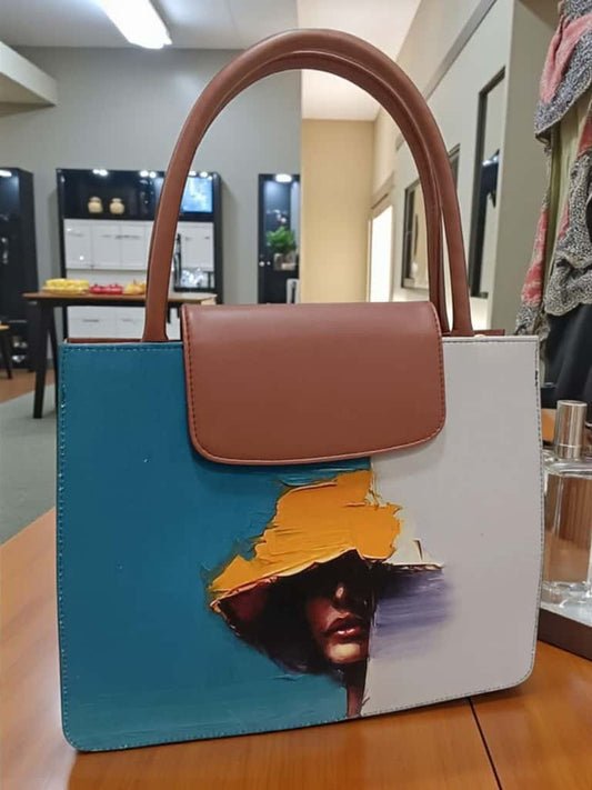 The Mono Flap Tote