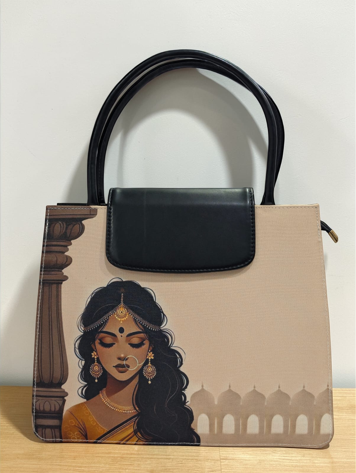 The Mono Flap Tote