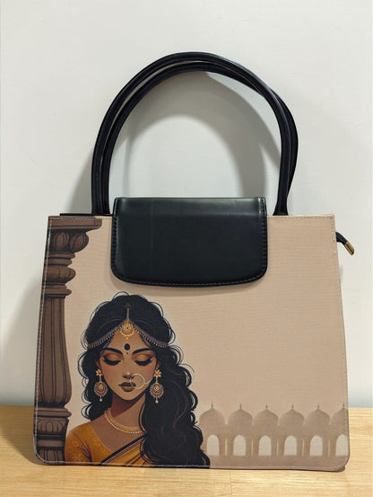 The Mono Flap Tote