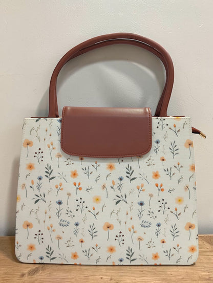 The Mono Flap Tote