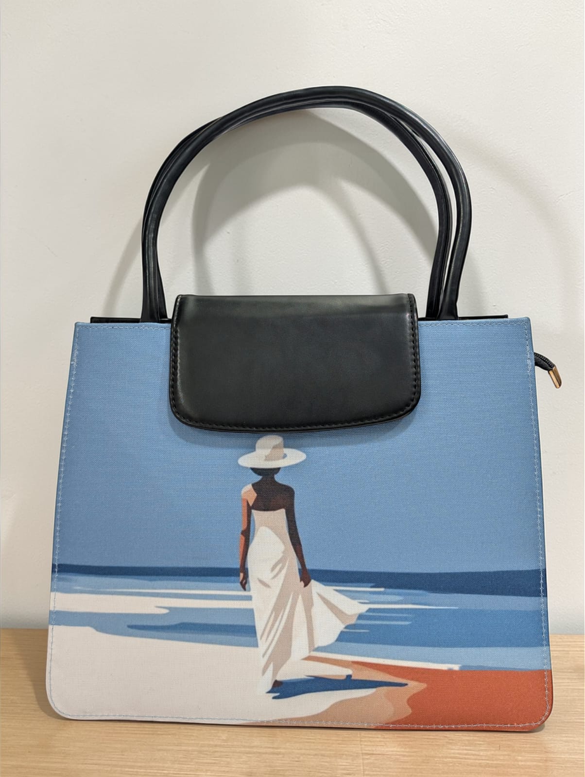 The Mono Flap Tote