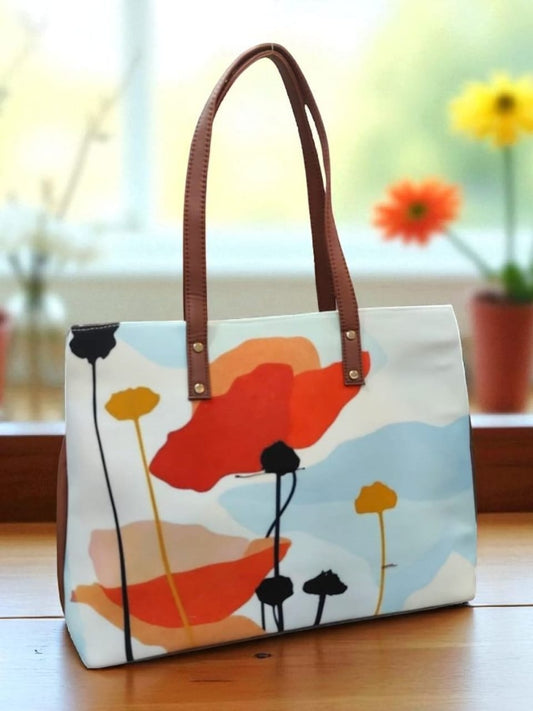 Sanaa - The 3 Pocket Printed Tote
