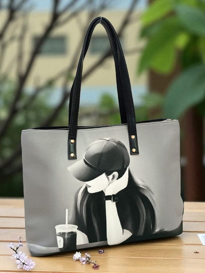 Noraa - The 3 Pocket Printed Tote