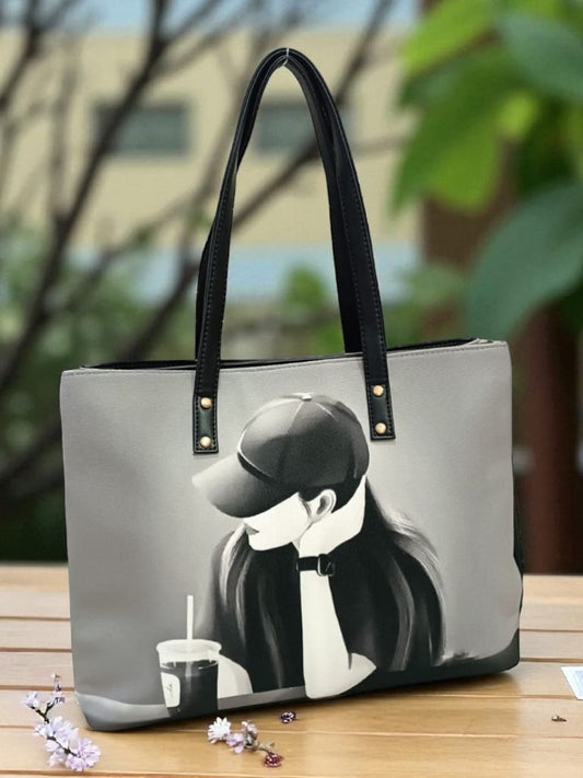 Noraa - The 3 Pocket Printed Tote