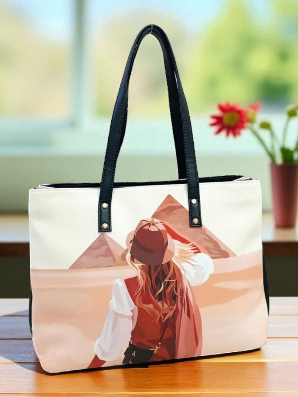 Tanika - The 3 Pocket Printed Tote