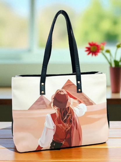 Tanika - The 3 Pocket Printed Tote