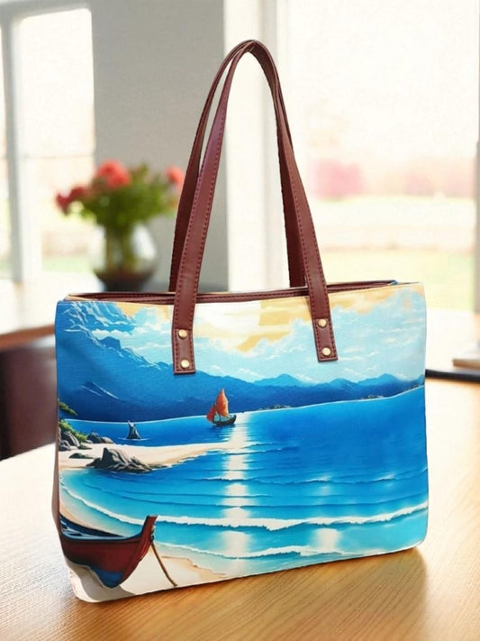Kinara - The 3 Pocket Printed Tote