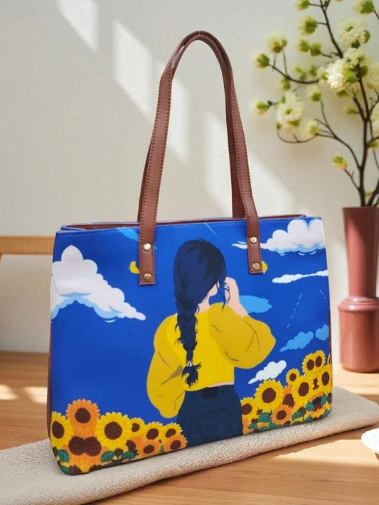 Ishika - The 3 Pocket Printed Tote