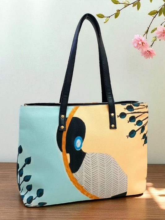 Helen - The 3 Pocket Printed Tote