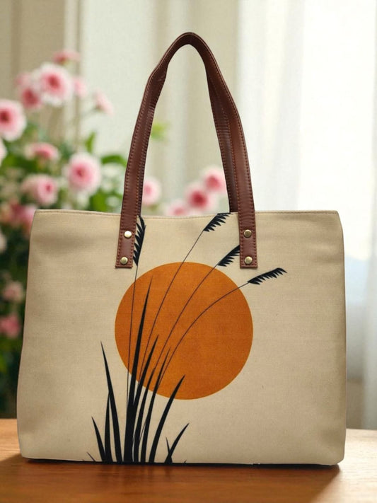 The 3 Pocket Printed Tote