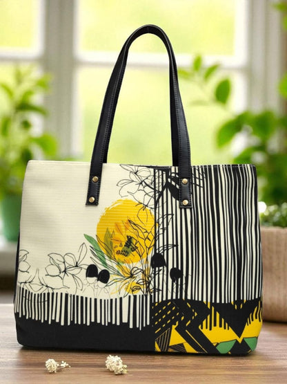 The 3 Pocket Printed Tote