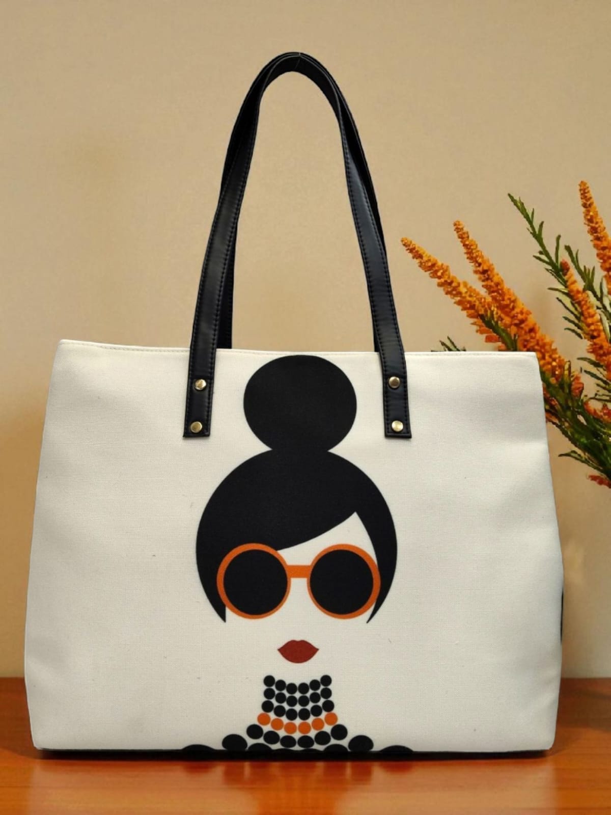 The 3 Pocket Printed Tote