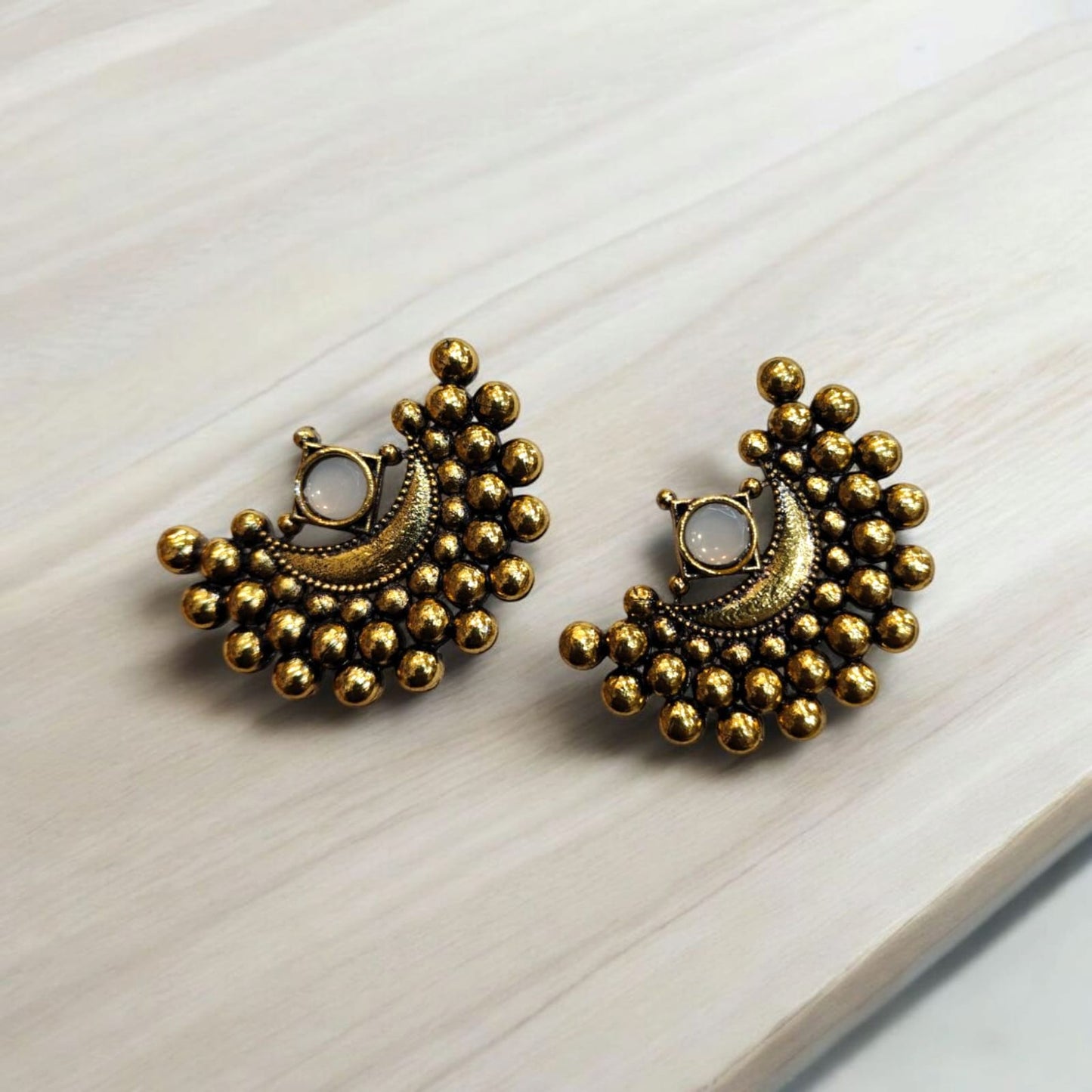 Oxadised Earrings - By "ZEVAR"