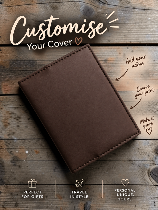 Personalised -  Passport Cover