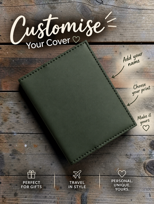 Personalised -  Passport Cover