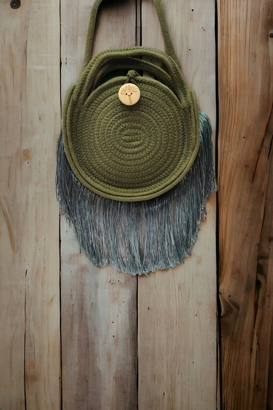 Crochet Tassle Sling Round