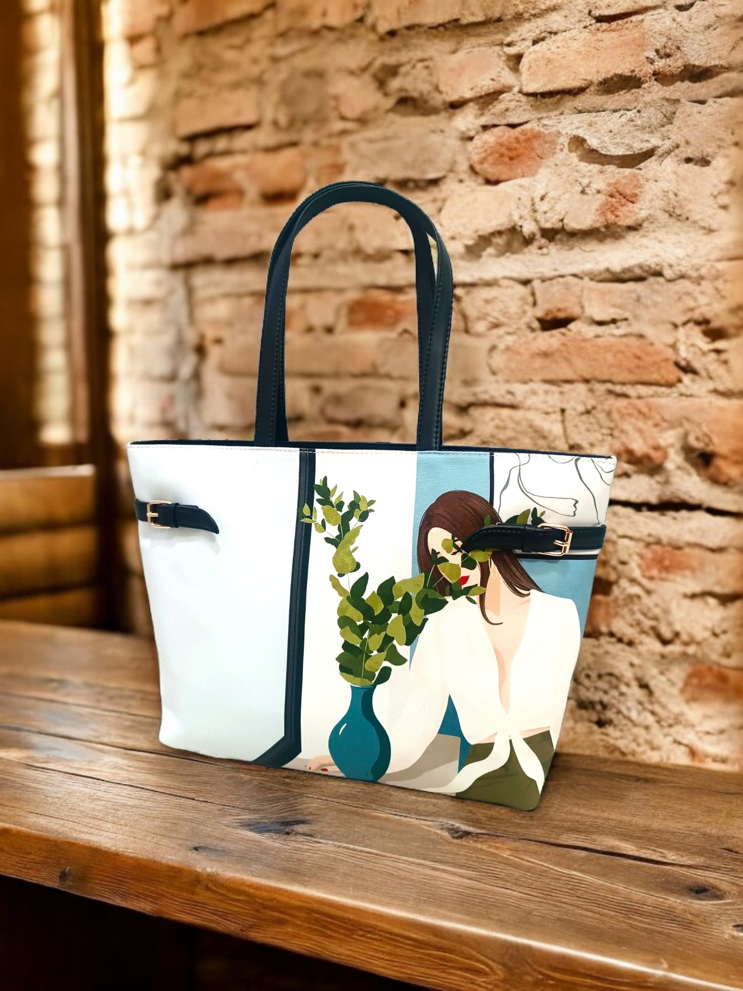 Disha - The Side Buckle Tote