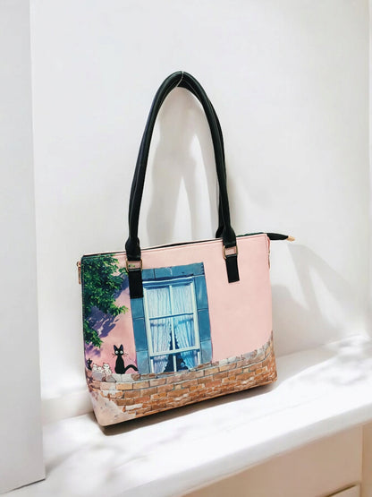 The Side Zipper Tote